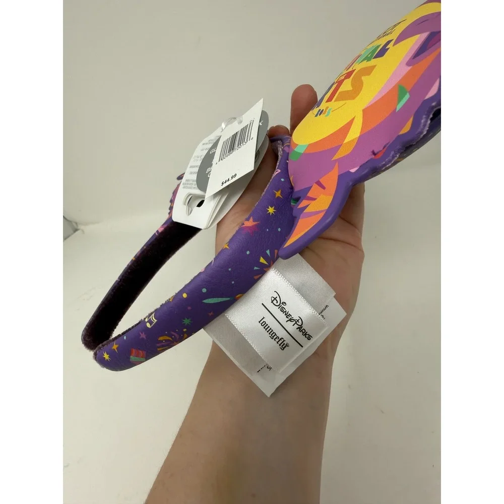Disney Loungefly EPCOT Festival of the Arts 2025 Figment Ear Headband Purple NWT